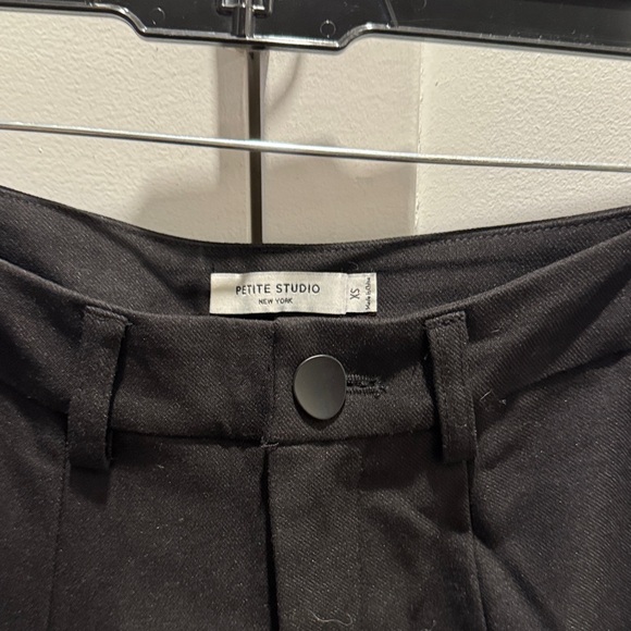 Petit Studio Wide Leg Pants with black and white stripes detail size XS - Picture 2 of 4